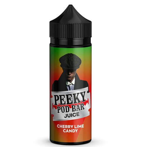 Peeky Blenders Pod Bar Juice Shortfill 100ml - Cherry Lime Candy E-Liquid Peeky Blenders