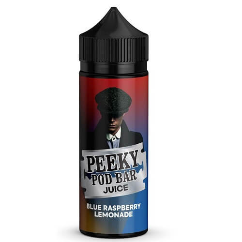 Peeky Blenders Pod Bar Juice Shortfill 100ml - Blue Raspberry Lemonade E-Liquid Peeky Blenders