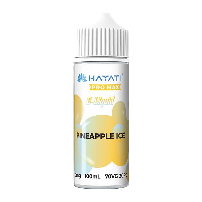 Hayati Pro Max 70/30 100ml Shortfill - Pineapple Ice 100ml Shortfills Hayati