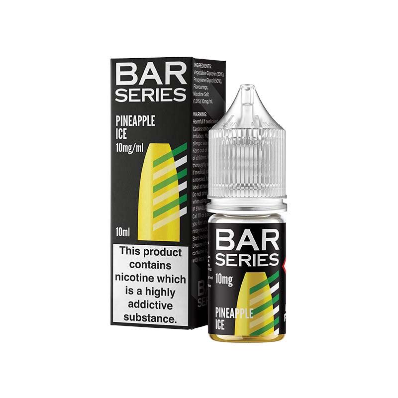 Bar Series 10mg Nic Salt - Pineapple Ice 10mg 10ml Nic Salt Bar Series