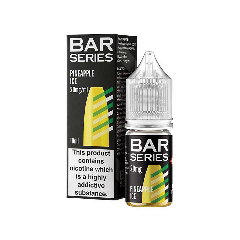 Bar Series 20mg Nic Salt - Pineapple Ice 20mg 10ml Nic Salt Bar Series