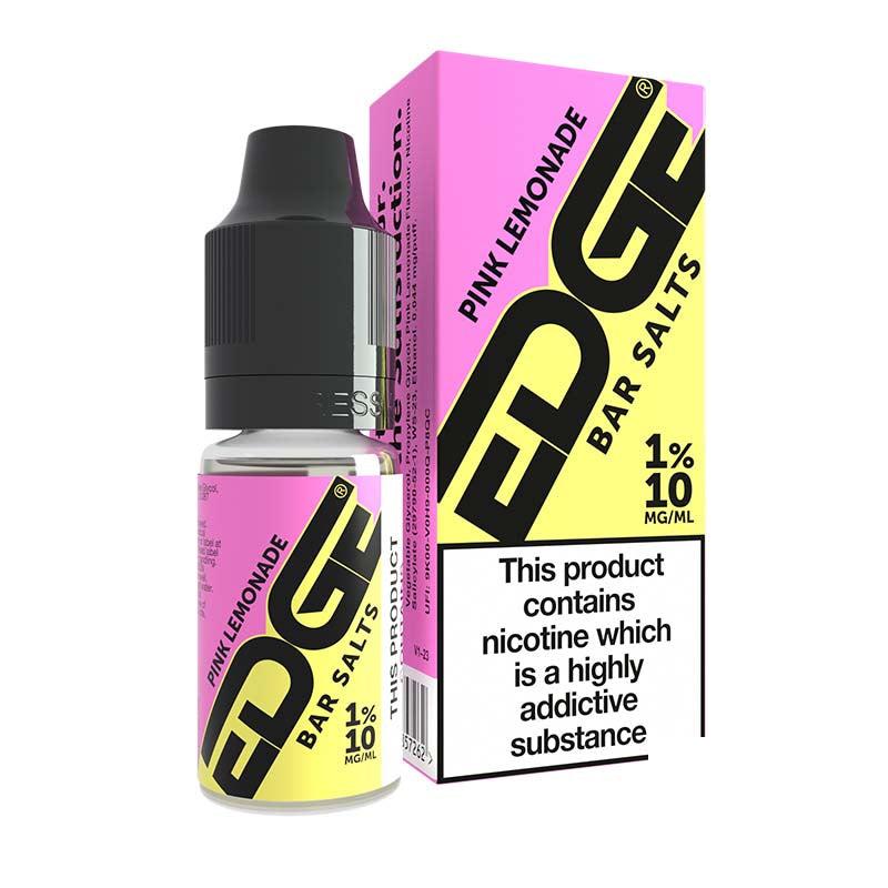 Edge Bar Salts Pink Lemonade Nic Salts - 10mg 10ml Nic Salt Edge