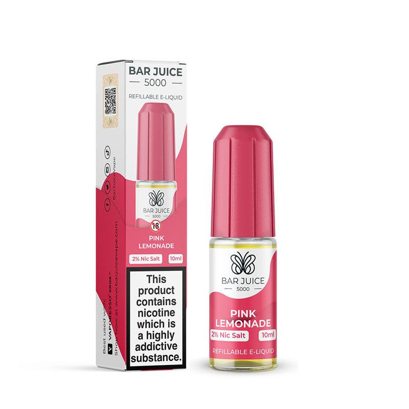Bar Juice 5000 Pink Lemonade Nic Salt - 20mg 10ml Nic Salt Bar Juice 5000