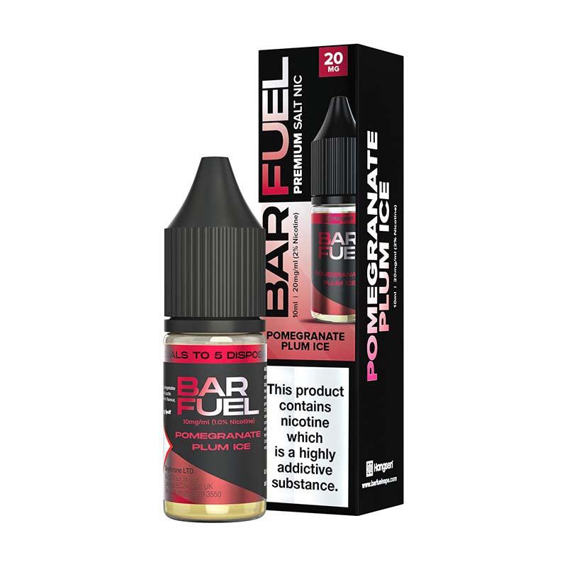 Bar Fuel New Packaging Nic Salt 10mg - Pomegranate Plum Ice 10mg 10ml Nic Salt Bar Fuel
