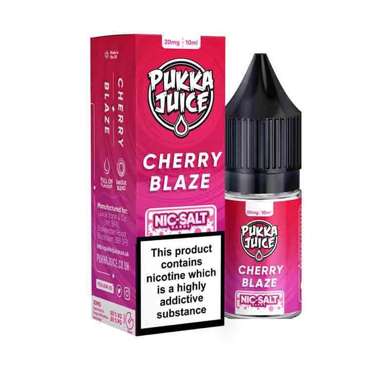 Pukka Juice Cherry Blaze Nic Salt - 20mg 10ml Nic Salt Pukka Juice