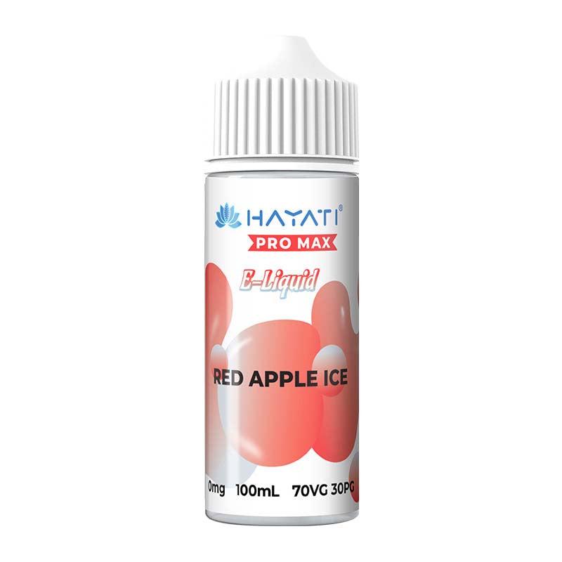 Hayati Pro Max 70/30 100ml Shortfill - Red Apple Ice 100ml Shortfills Hayati