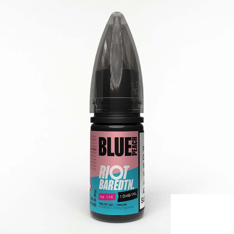 Riot E-Liquid Bar Edition Nic Salts 10mg - Blue Peach 10mg 10ml Nic Salt Riot E Liquid