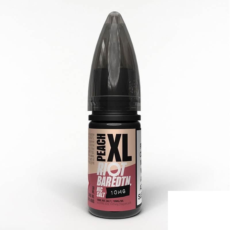 Riot E-Liquid Bar Edition Nic Salts 10mg - Peach XL 10mg 10ml Nic Salt Riot E Liquid