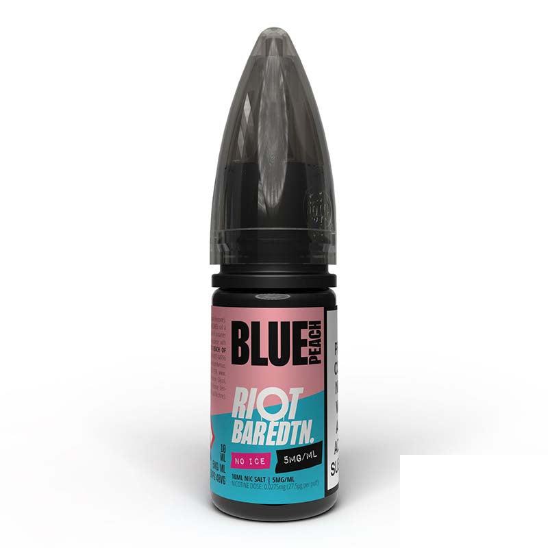 Riot E-Liquid Bar Edition Nic Salts 5mg - Blue Peach 5mg 10ml Nic Salt Riot E Liquid