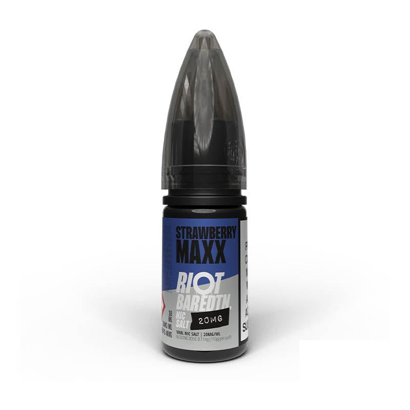 Riot Squad Strawberry Maxx Bar Edition Nic Salt - 20mg 10ml Nic Salt Riot E Liquid