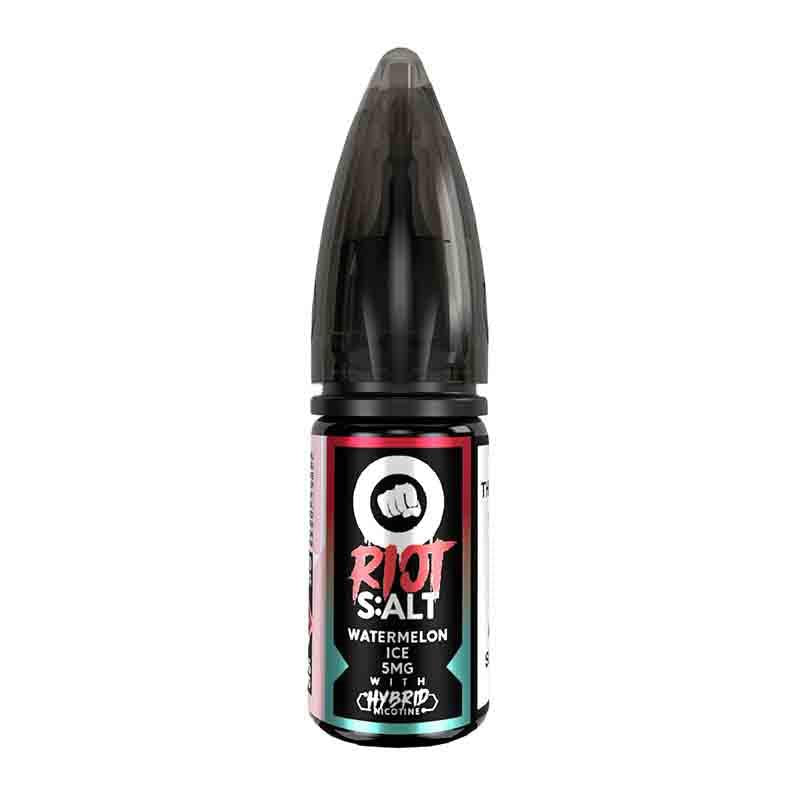 Riot Squad Watermelon Ice Hybrid Nic Salt - 5mg 10ml Nic Salt Riot E Liquid