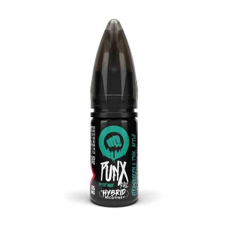 Riot Squad Strawberry & Pink Apple Grenade Punx Edition Hybrid Nic Salt - 10mg 10ml Nic Salt Riot E Liquid