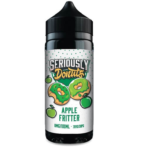 Seriously Donuts Shortfill 100ml E-Liquid - Apple Fritter E-Liquid Seriously Apple Fritter No