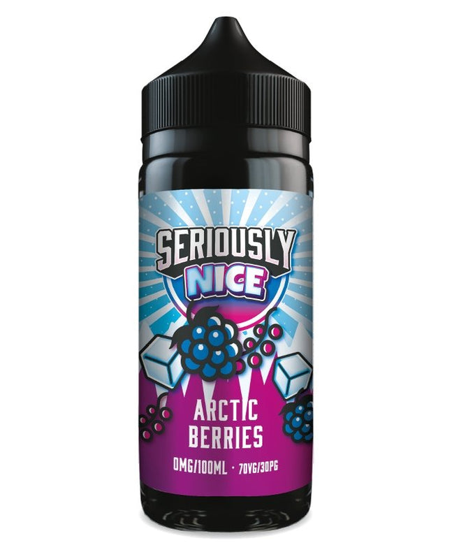 Seriously Nice 100ml Shortfill - Artic Berries E-Liquid Doozy Vape