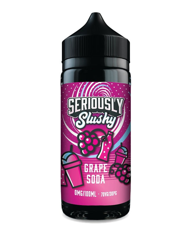 Seriously Slushly 100ml Shortfill - Grape Soda E-Liquid Doozy Vape