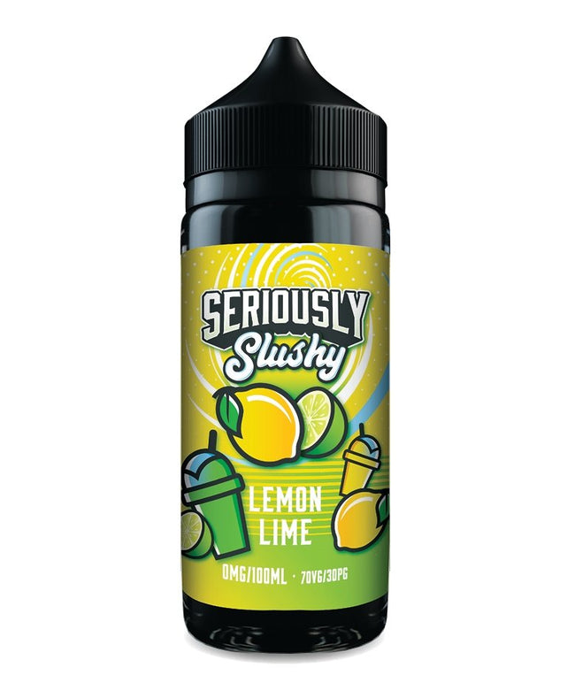 Seriously Slushly 100ml Shortfill - Lemon Lime E-Liquid Doozy Vape