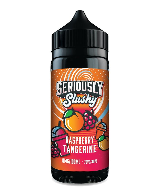 Seriously Slushly 100ml Shortfill - Raspberry Tangerine E-Liquid Doozy Vape