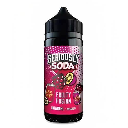 Seriously Soda Shortfill 100ml E-Liquid - Fruity Fusion E-Liquid Seriously