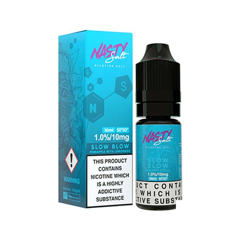 Nasty Juice Salts Slow Blow Nic Salt - 20mg 10ml Nic Salt Nasty Juice