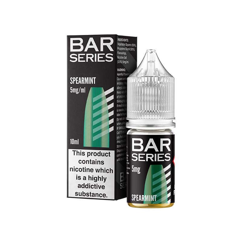 Bar Series 5mg Nic Salt - Spearmint 5mg 10ml Nic Salt Bar Series