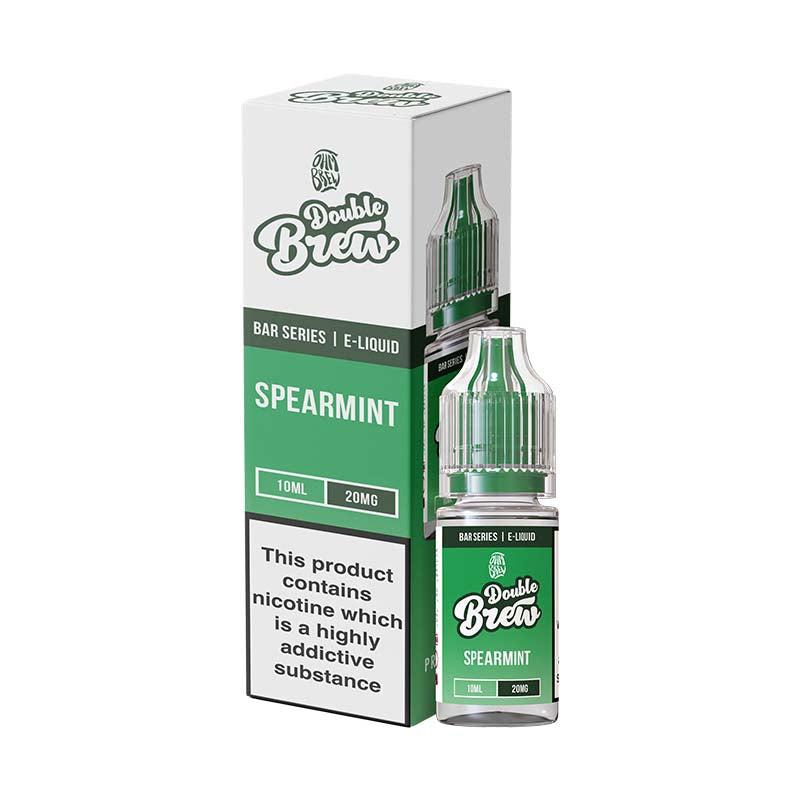 Ohm Brew Double Brew Bar Series 5mg Nic Salt - Spearmint 5mg 10ml Nic Salt Ohm Brew