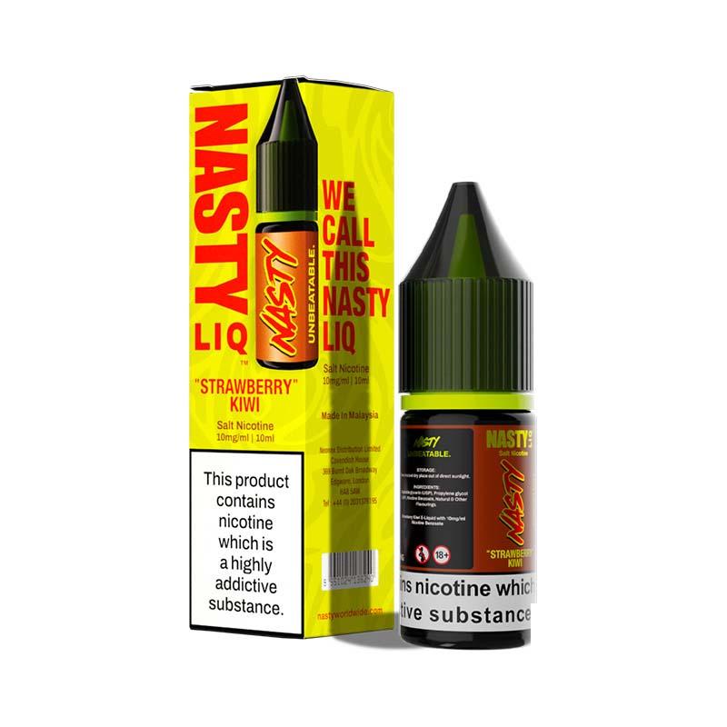 Nasty Liq 20mg Nic Salt - Strawberry Kiwi 20mg 10ml Nic Salt Nasty