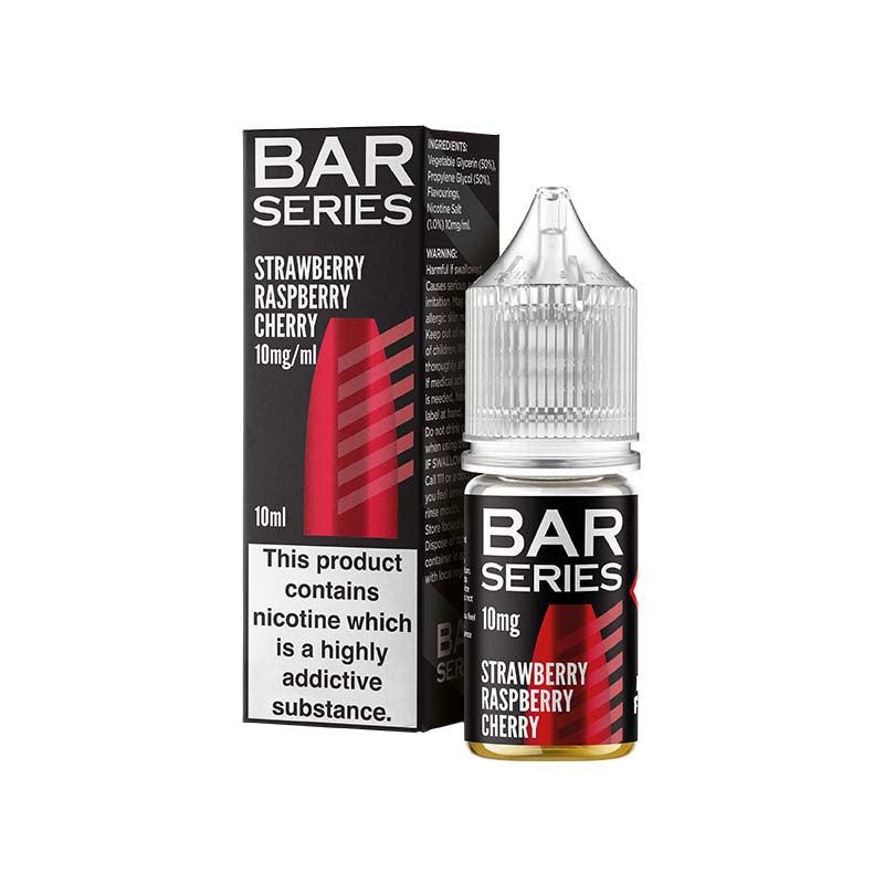 Bar Series 10mg Nic Salt - Strawberry Raspberry Cherry 10mg 10ml Nic Salt Bar Series