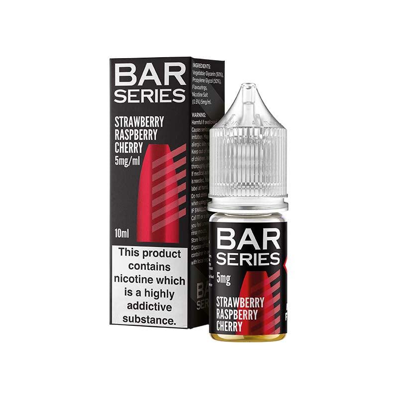 Bar Series 5mg Nic Salt - Strawberry Raspberry Cherry 5mg 10ml Nic Salt Bar Series
