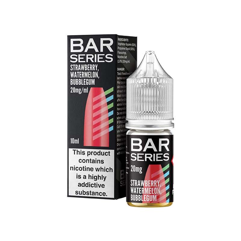Bar Series 20mg Nic Salt - Strawberry Watermelon Bubblegum 20mg 10ml Nic Salt Bar Series