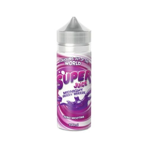 Super Juice Shortfill 100ml E-Liquid - Midnight Berry Breeze E-Liquid super juice