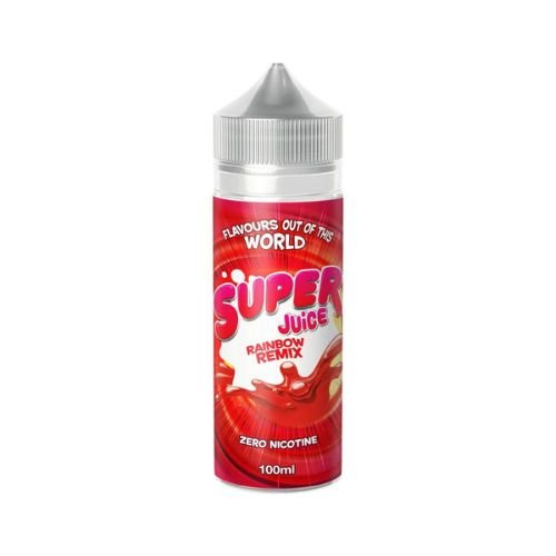 Super Juice Shortfill 100ml E-Liquid - Rainbow Remix E-Liquid super juice