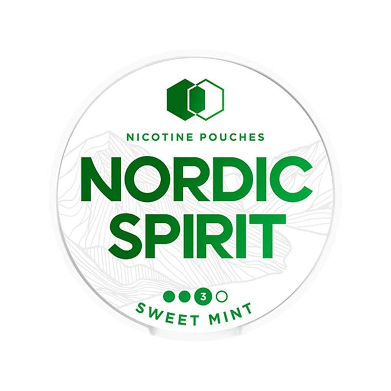 Nordic Spirit Strong 9mg Nicotine Pouches - Sweet Mint 9mg Nicotine Pouches Nordic Spirit