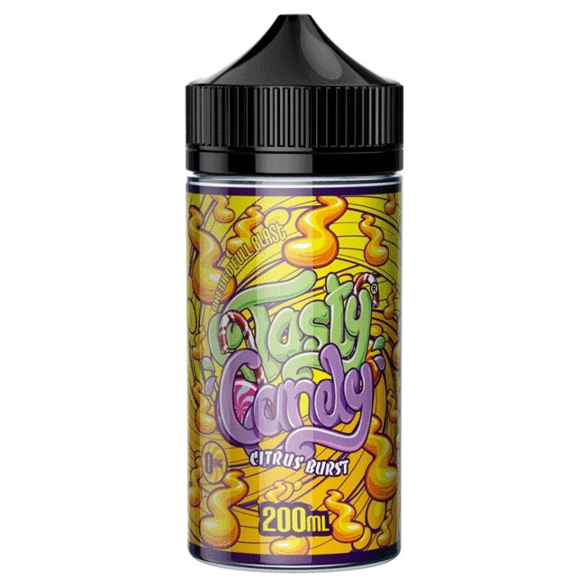 Tasty Candy 200ml Shortfill - Citrus Burst E-Liquid Tasty Candy Citrus Burst