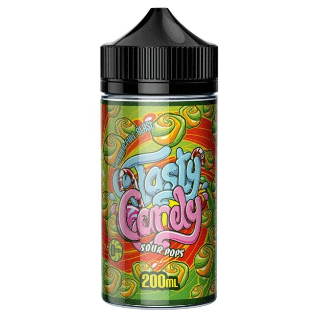 Tasty Candy 200ml Shortfill - Sour Pops E-Liquid Tasty Candy