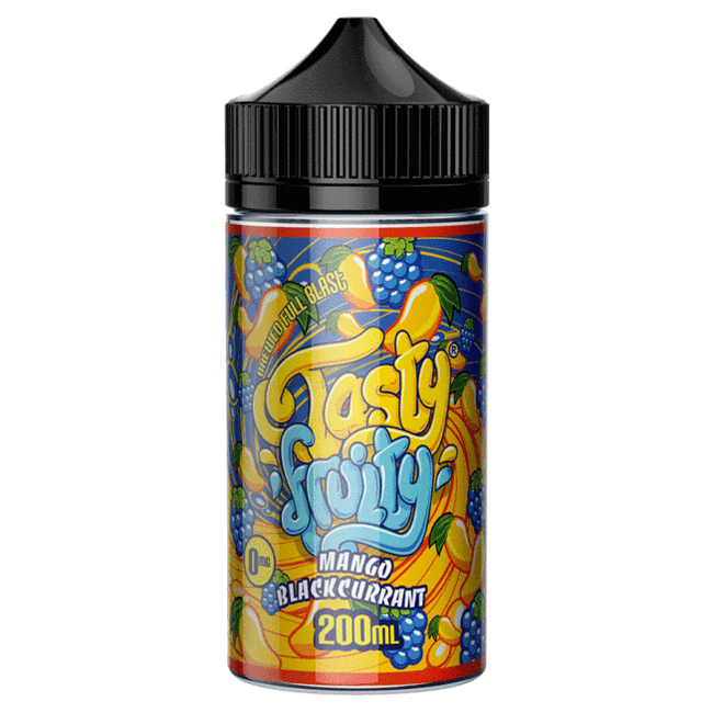 Tasty Fruity 200ml Shortfill - Mango Blackcurrant E-Liquid Tasty Fruity