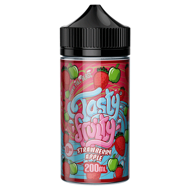 Tasty Fruity 200ml Shortfill - Strawberry Apple E-Liquid Tasty Fruity