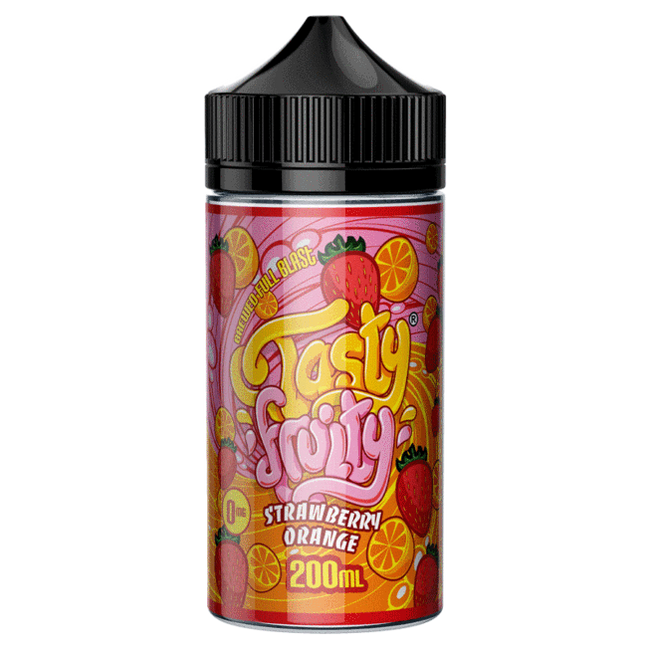 Tasty Fruity 200ml Shortfill - Strawberry Orange E-Liquid Tasty Fruity