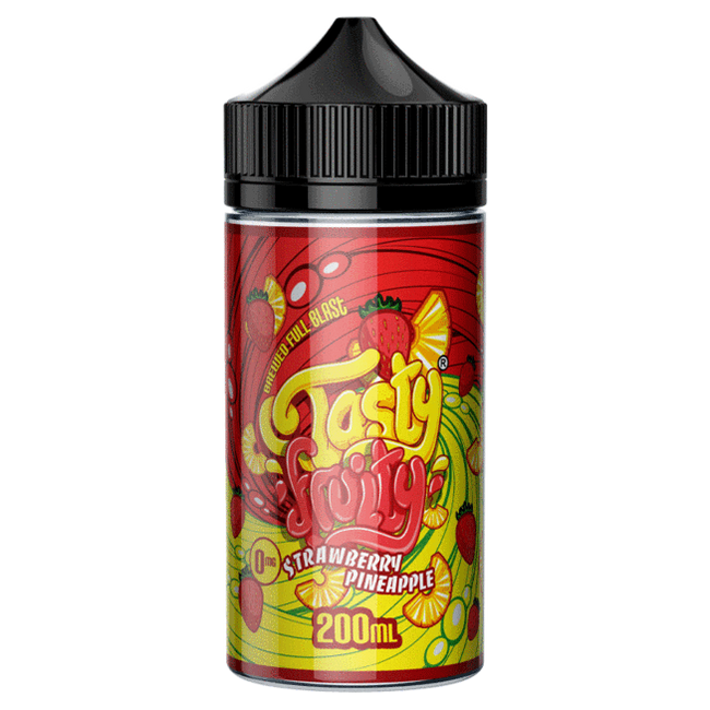 Tasty Fruity 200ml Shortfill - Strawberry Pineapple E-Liquid Tasty Fruity