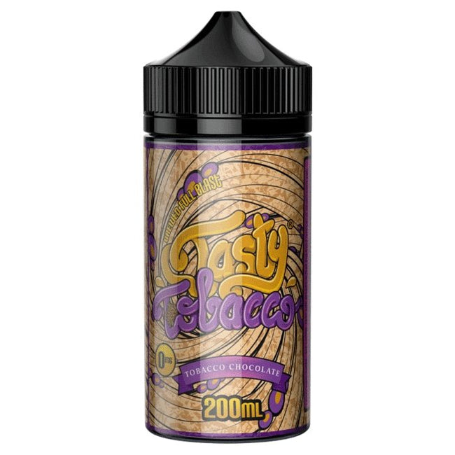 Tasty Tobacco 200ml Shortfill - Chocolate E-Liquid Tasty Tobacco