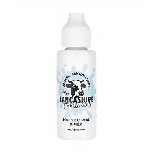 The Lancashire Creamery 100ml Shortfill E-Liquid - Looper Cereal & Milk E-Liquid The Lancashire