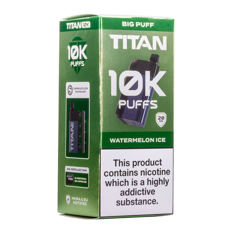 Titan 10K Prefilled Pod Kit - Watermelon Ice Prefilled Pod Kit Titan