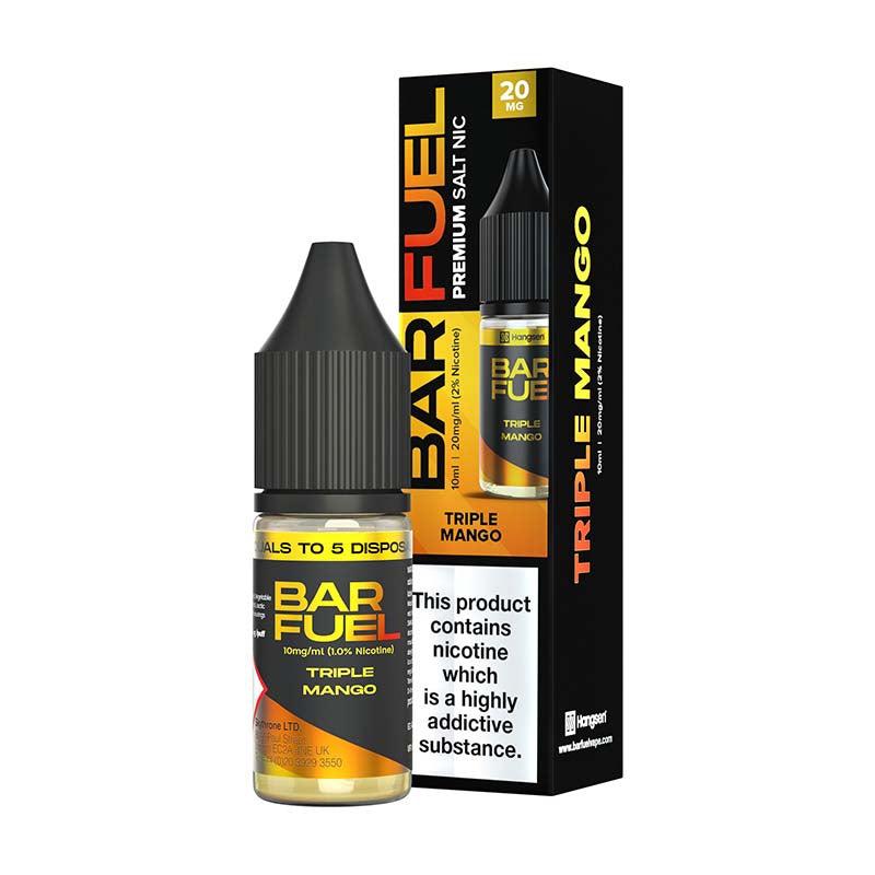 Bar Fuel New Packaging Nic Salt 10mg - Triple Mango 10mg 10ml Nic Salt Bar Fuel