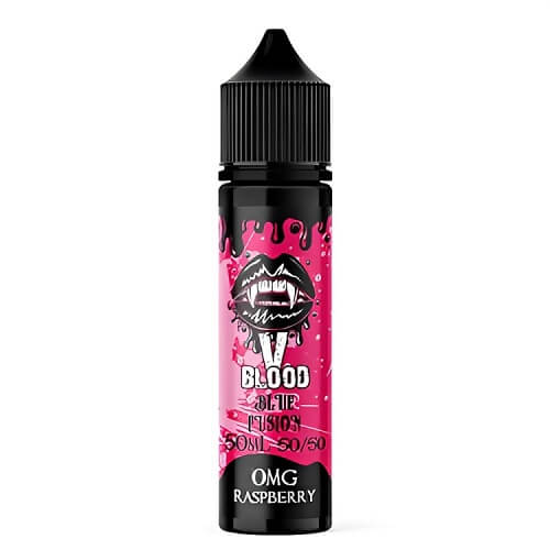 V Blood Shortfill 50ml E-Liquid All Ranges - Raspberry Fusion E-Liquid V Blood