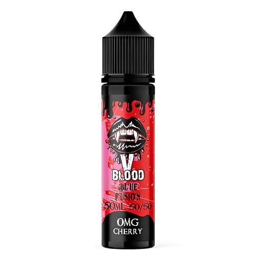 V Blood Shortfill 50ml E-Liquid All Ranges - Cherry Fusion E-Liquid V Blood