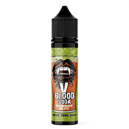 V Blood Shortfill 50ml E-Liquid All Ranges - Strawberry Mojito Soda E-Liquid V Blood