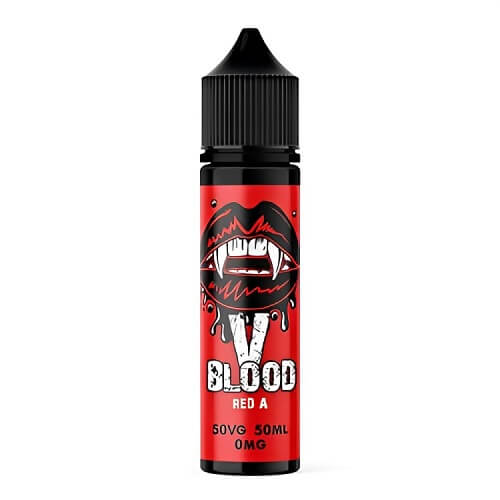 V Blood Shortfill 50ml E-Liquid All Ranges - Red A E-Liquid V Blood