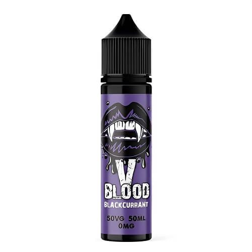 V Blood Shortfill 50ml E-Liquid All Ranges - Blackcurrant E-Liquid V Blood