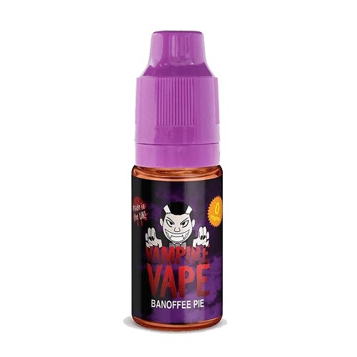 Vampire Vape 10ml E-Liquid - 3mg - Banofee Pie E-Liquid Vampire Vape