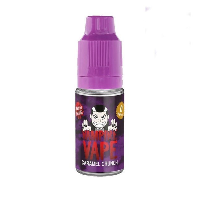 Vampire Vape 10ml E-Liquid - 12mg - Caramel Crunch E-Liquid Vampire Vape