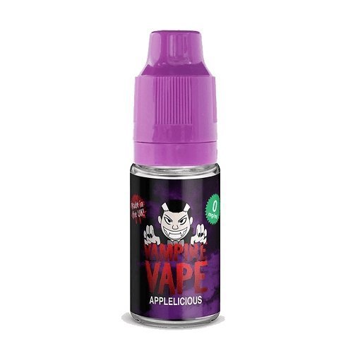 Vampire Vape 10ml E-Liquid - 3mg - Applelicious E-Liquid Vampire Vape Applelicious 3MG